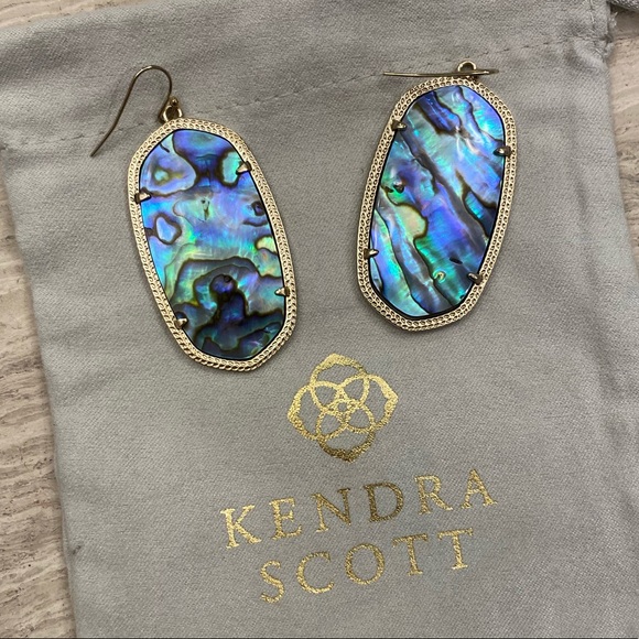 Kendra Scott Danielle Earrings | Abalone - Picture 2 of 7